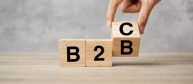 diferencias de marketing digital b2b y b2c
