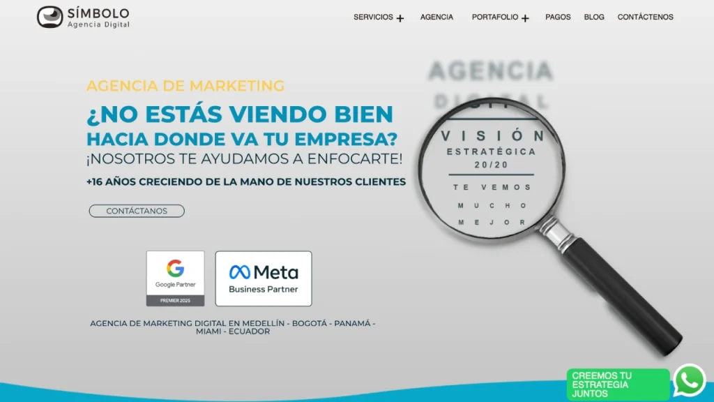 mejores agencias de marketing digital en Bogotá Simbolo Interactivo